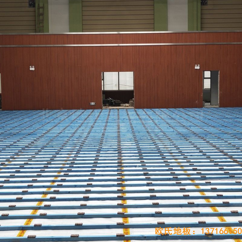 山西晉中榆次王湖小學(xué)體育地板鋪裝案例