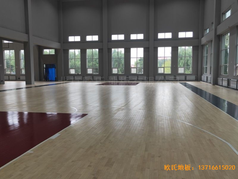 遼寧沈陽于洪機(jī)場(chǎng)體育木地板施工案例