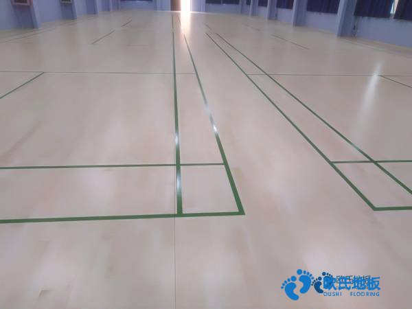 學?；@球館地板沖擊測試