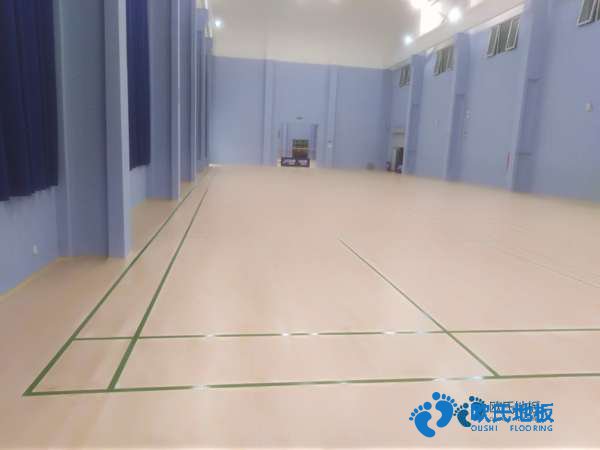 學校籃球館地板沖擊測試