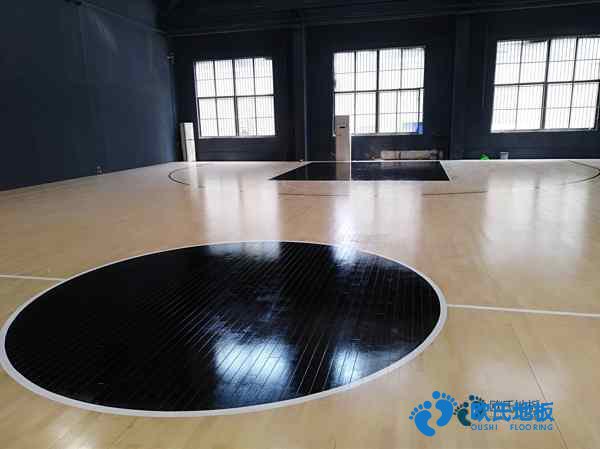 雙層龍骨運(yùn)動場館地板環(huán)保嗎