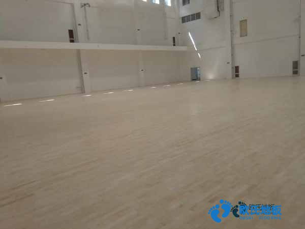 學(xué)?；@球場地木地板圖解