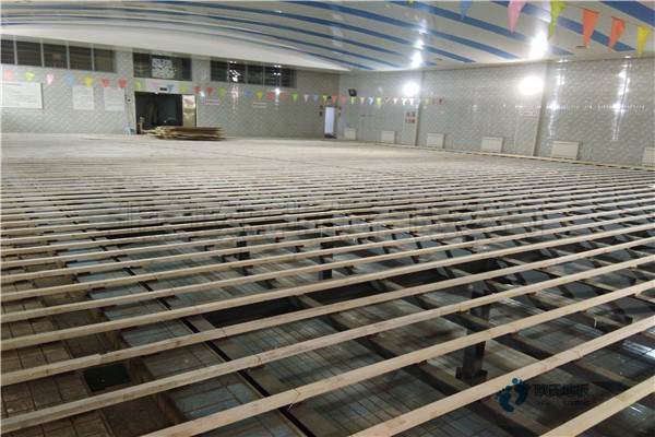 較好的籃球運動木地板龍骨結(jié)構(gòu)