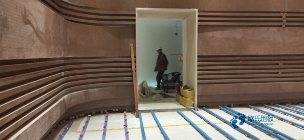 25厚運(yùn)動木地板毛板