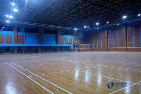 國產(chǎn)體育運動木地板施工流程