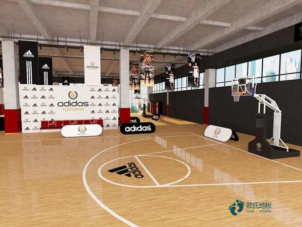 實(shí)木籃球場地板價格低2