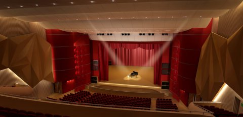 學(xué)校俄勒岡松舞臺(tái)運(yùn)動(dòng)場(chǎng)地木地板施工流程